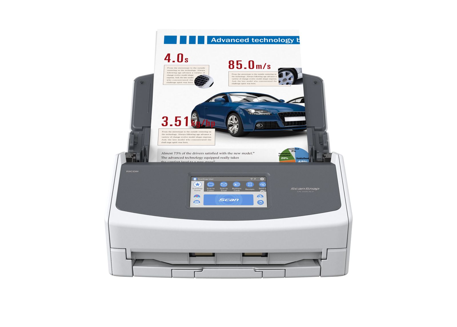 SCANSNAP IX1600  (Inclusa garanzia 3 anni) [IMAGE 4]