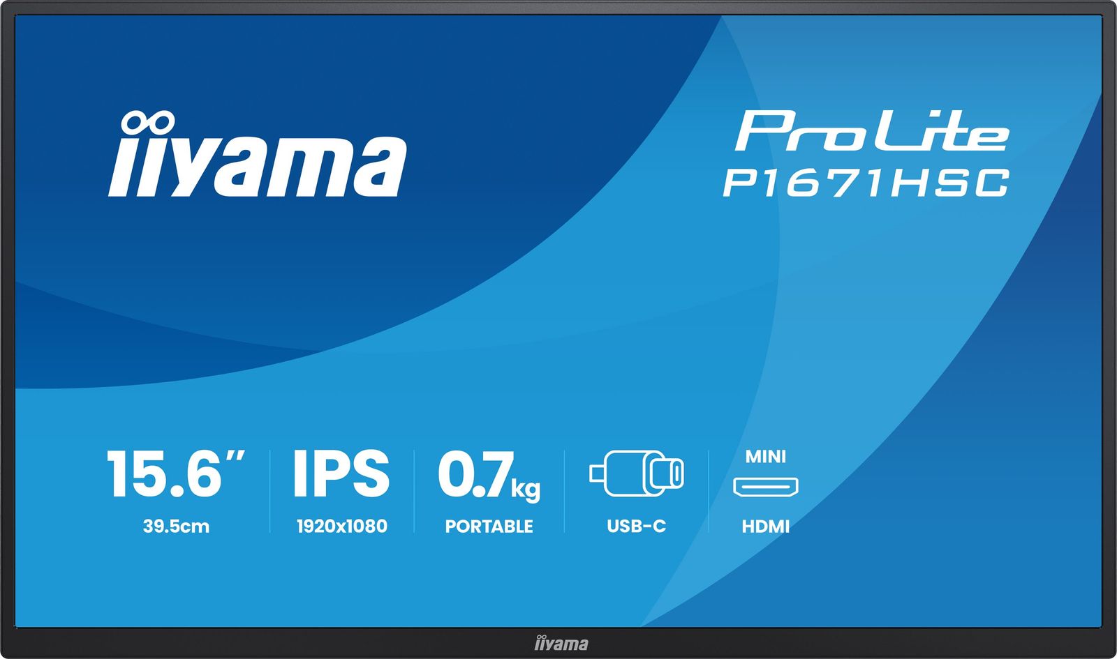 IIYAMA 15,6 Portable USB-C monitor
