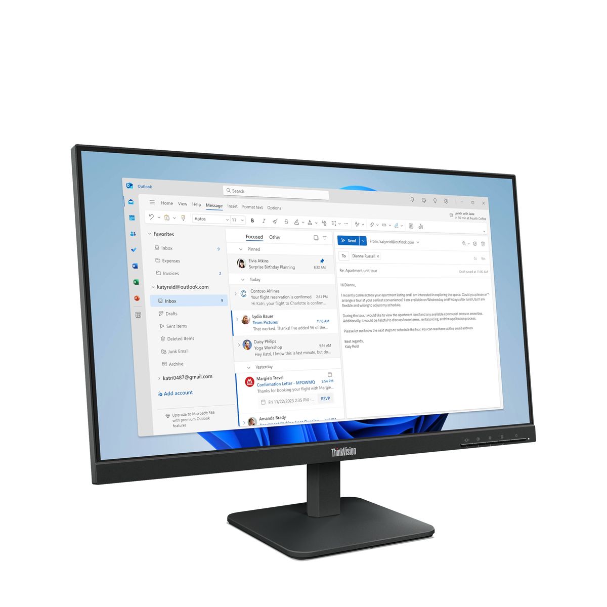 LENOVO TS THINKVISION S24-4E 23.8 FHD IPS/FHD/VGA,HDMI