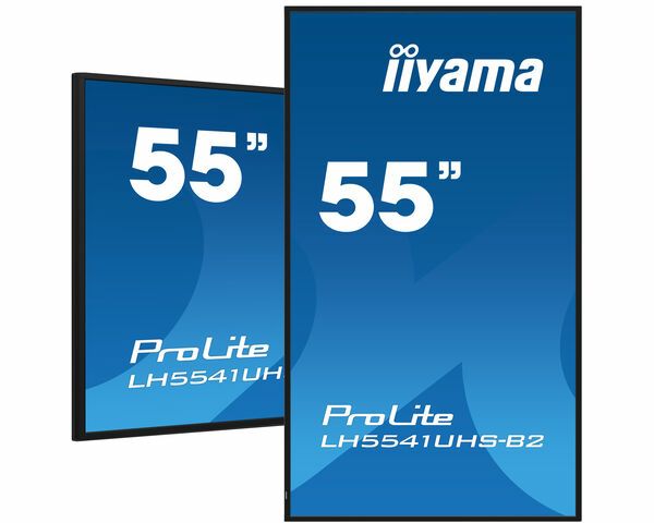 IIYAMA 55 3840x2160, 4K UHD IPS panel