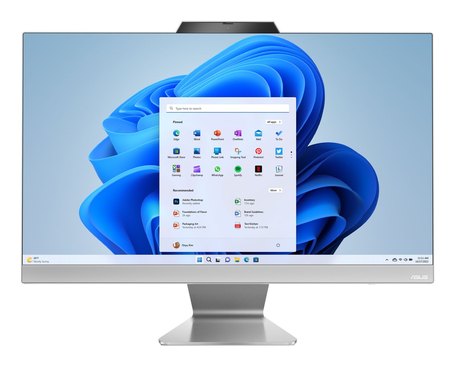 Asus I7-1355U/16GB/512SSD/23.8FHD/SHARED/WIN11PRO