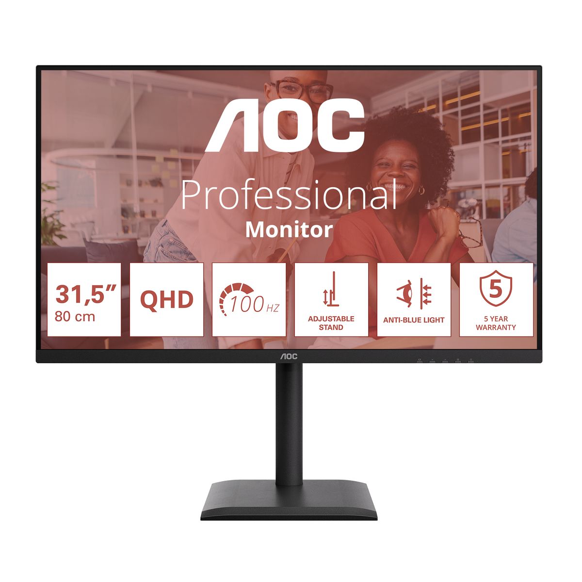 AOC 32 16:9 IPS WLED 2560x1440 100Hz 2xhdmi dp usb