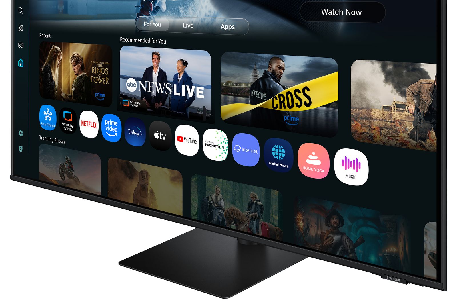 SAMSUNG S43FM702|Smart Monitor,UHD,USB-C,Speaker,Telecoman