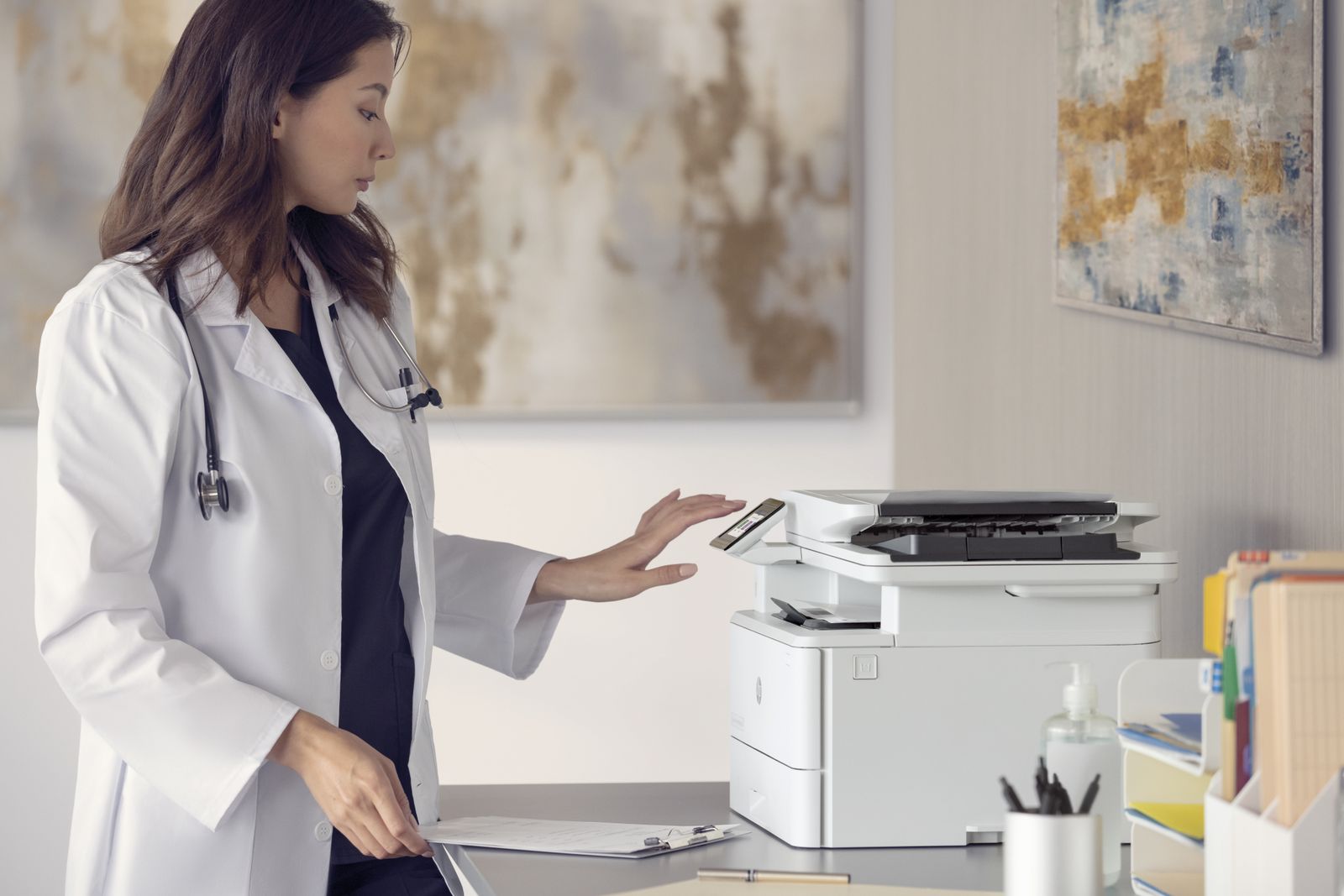 HP LJ PRO MFP 4102FDW FAX 40PM ETH WIFI USB FR 1YW