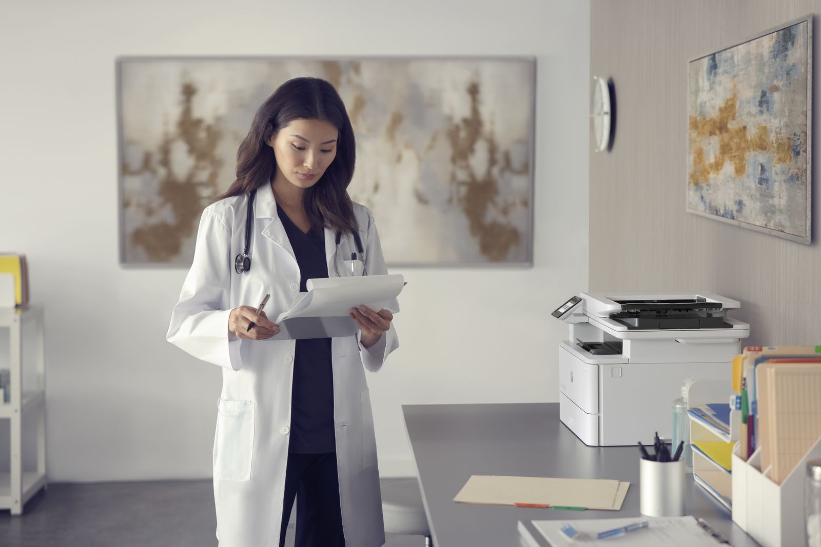 HP LJ PRO MFP 4102FDW FAX 40PM ETH WIFI USB FR 1YW