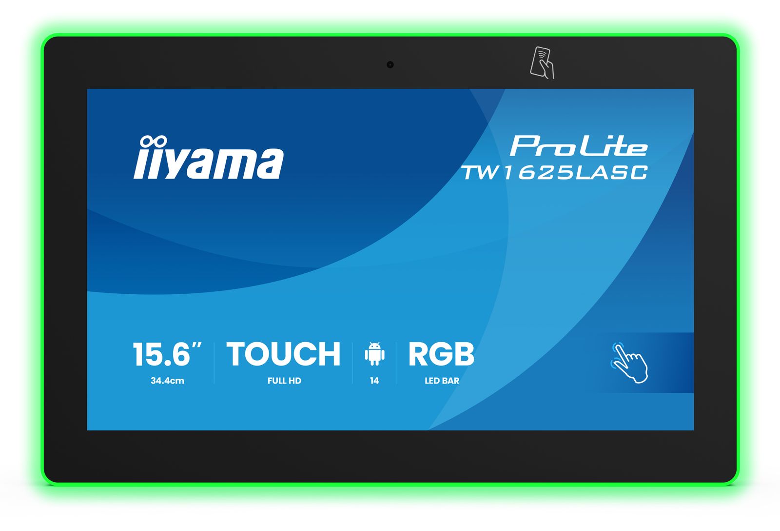 IIYAMA 15,6 RGB LED Android 14+GMS TOUCH 1920x1080 IPS