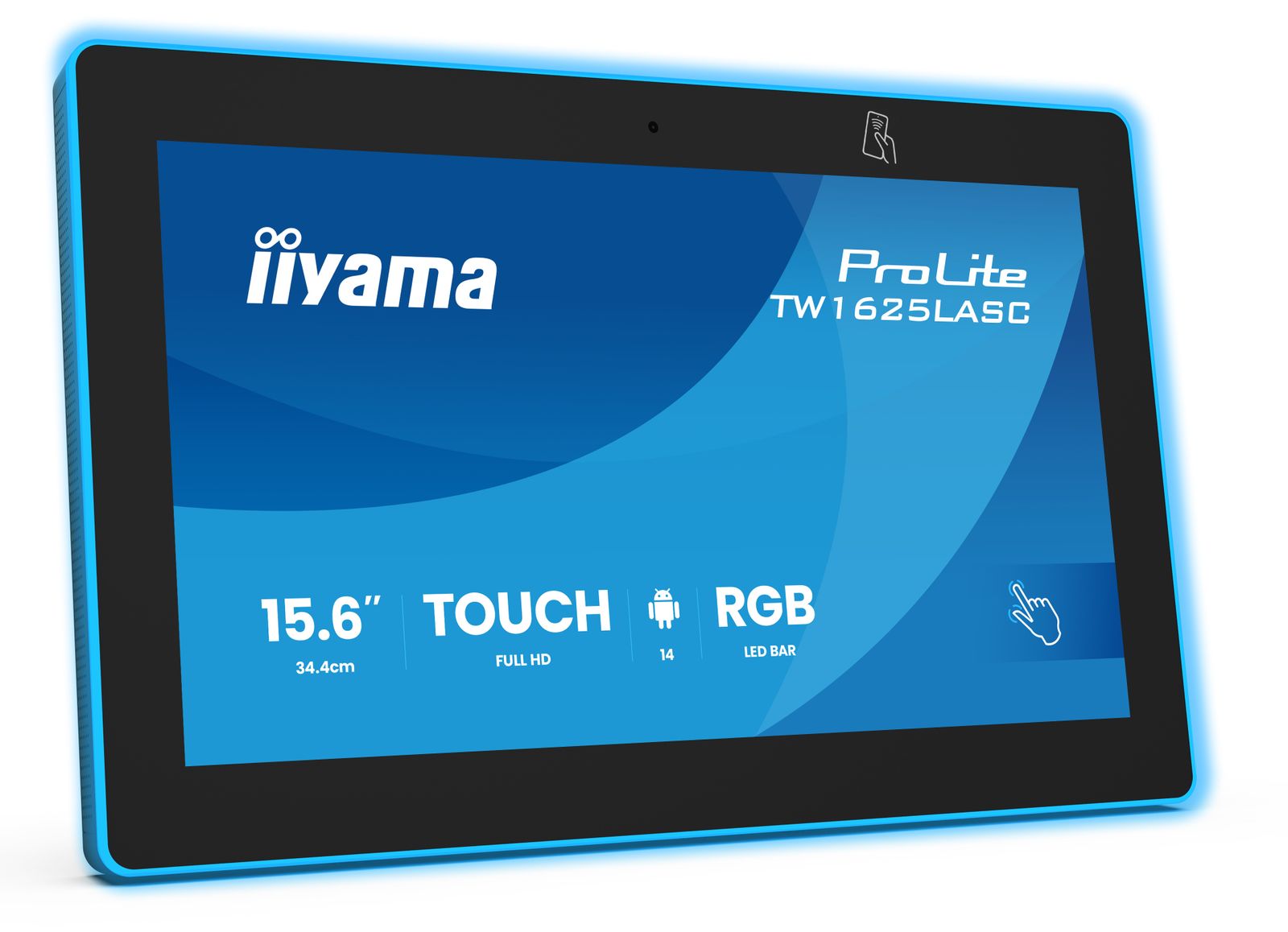 IIYAMA 15,6 RGB LED Android 14+GMS TOUCH 1920x1080 IPS