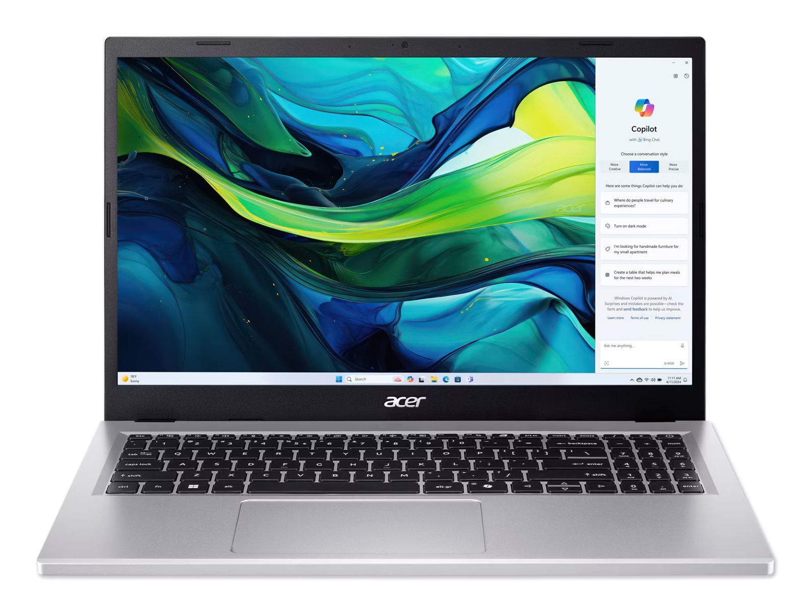 AG15-71P-546C I5-13420H 16GB 1024GB 15 WIN 11 PRO [IMAGE 1]