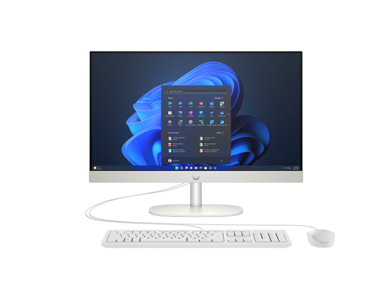 HP INC. 240G10 AIO24NT I3-N300 8 256 WIFI WIN11P 2YW WHITE