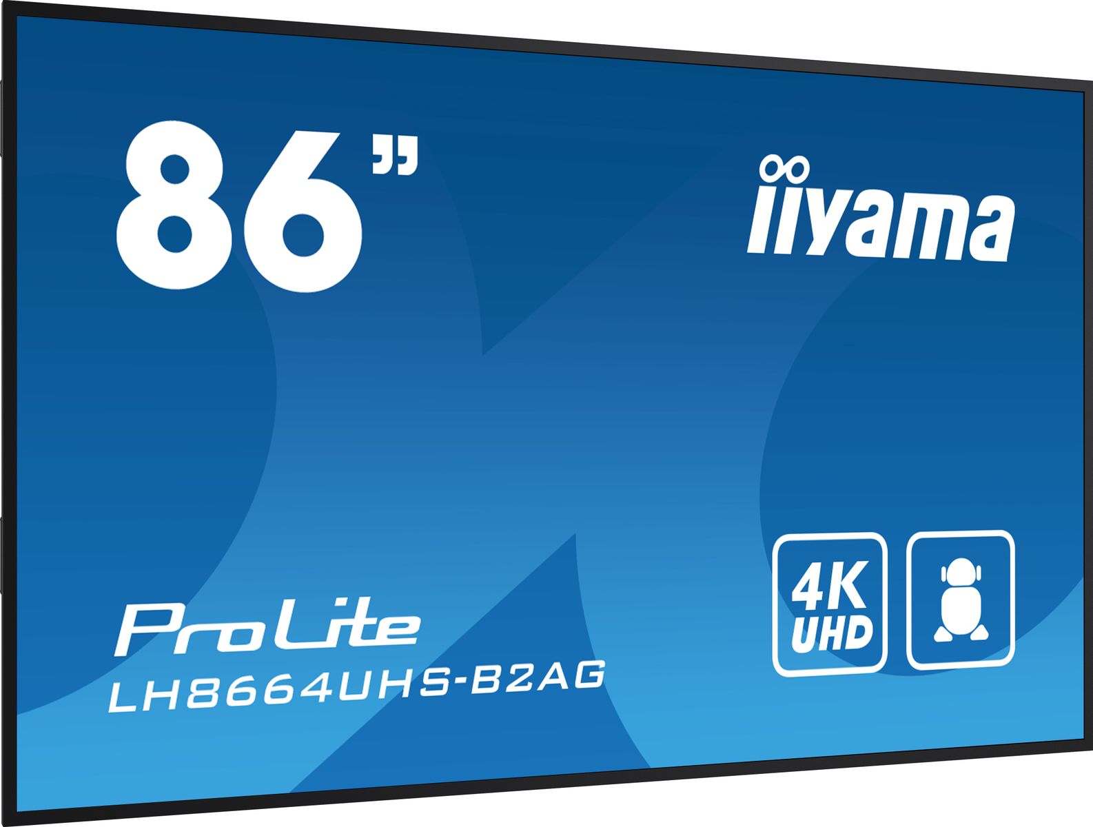 IIYAMA 86 3840x2160, UHD IPS DLED panel
