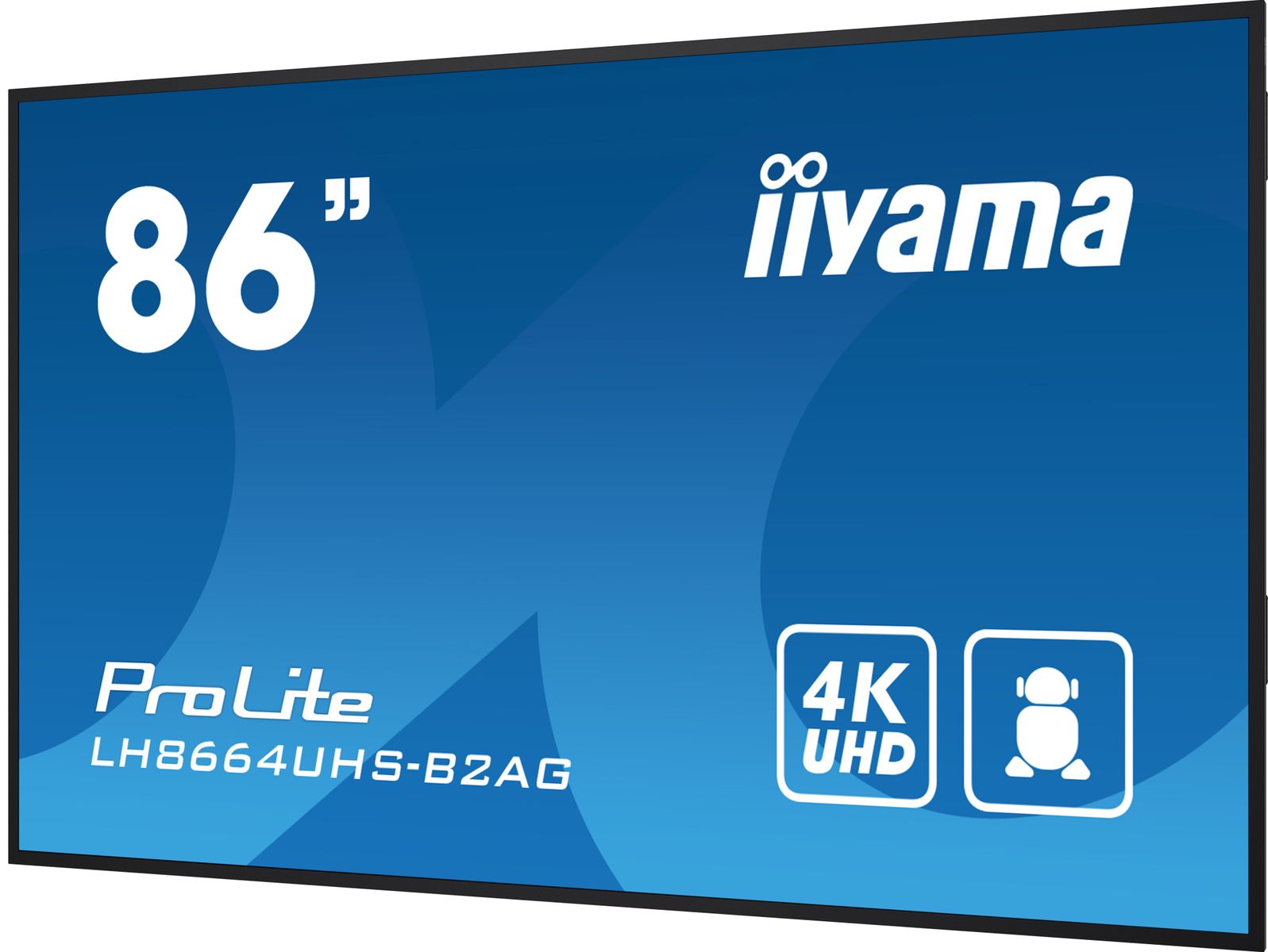 IIYAMA 86 3840x2160, UHD IPS DLED panel