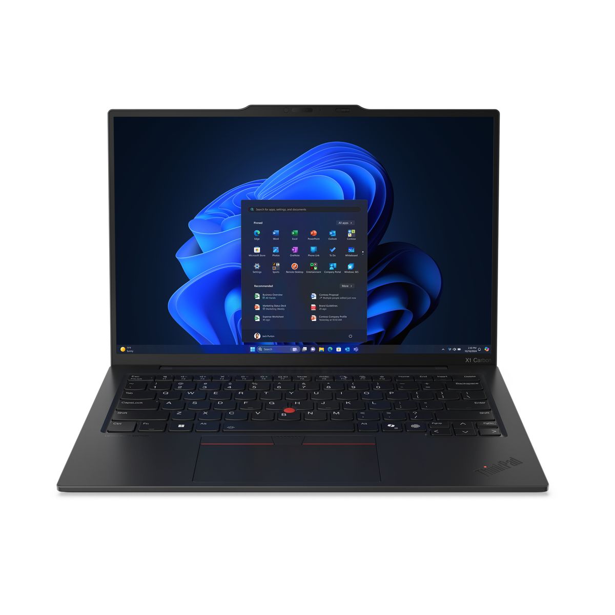 TS X1 CARBON U7-258V 32GB 1TB 2.8K OLED 5G W11P 3Y [IMAGE 2]