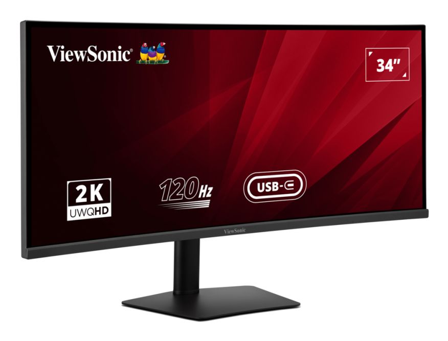 ViewSonic 34 21:9, 3440 X 1440 VA CURVE