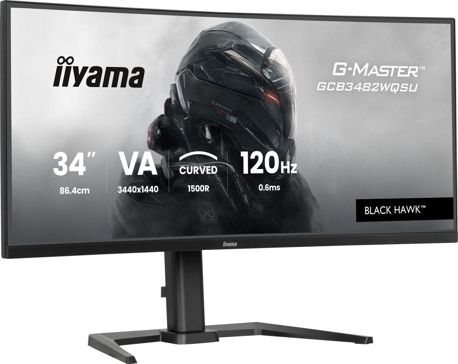 IIYAMA 34 CURVED QHD 120HZ / HAS