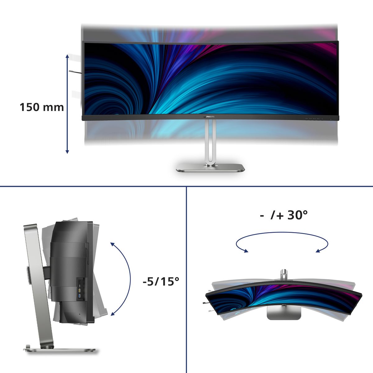 PHILIPS MONITOR CURVO SUPERWIDE