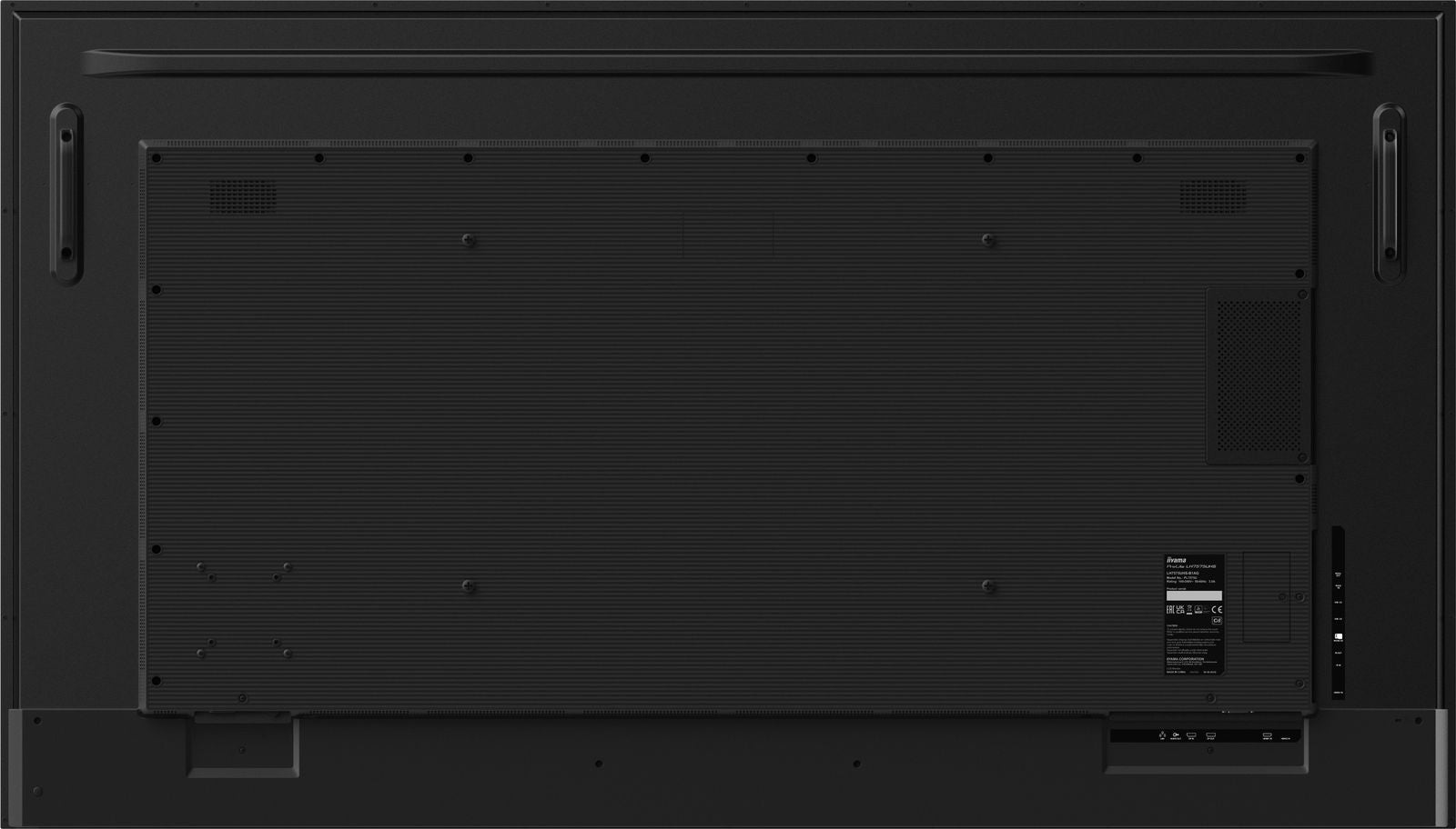 IIYAMA 75 LCD UHD 800cd/m2 android wifi 24/7 hdmi dp