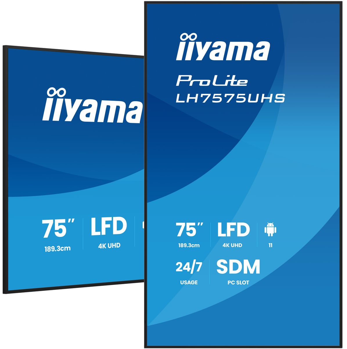IIYAMA 75 LCD UHD, SDM-L