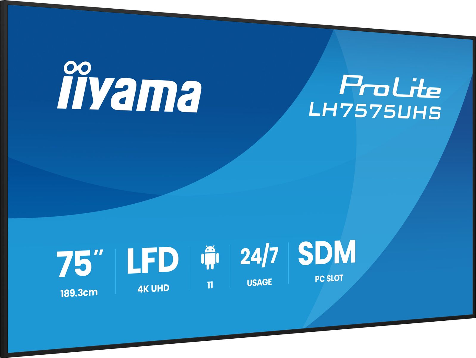 IIYAMA 75 LCD UHD, SDM-L