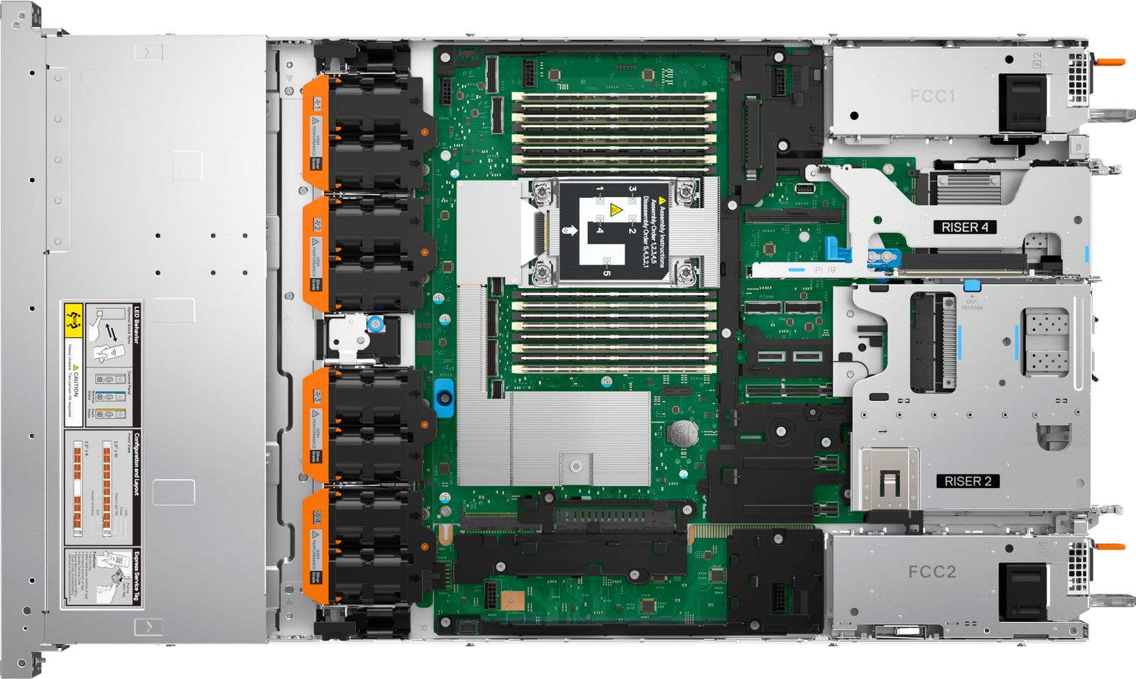 DELL DELL R470 6X2.5 6517P 32GB 2X480GB 2X1100W H965I 3