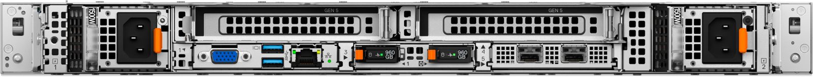 DELL DELL R470 6X2.5 6517P 32GB 2X480GB 2X1100W H965I 3