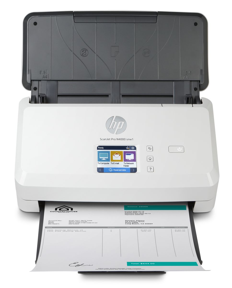 HP INC. HP SCANJET PRO N4000SNW1 600 E/W/U ADFFR 40PPM 1YW