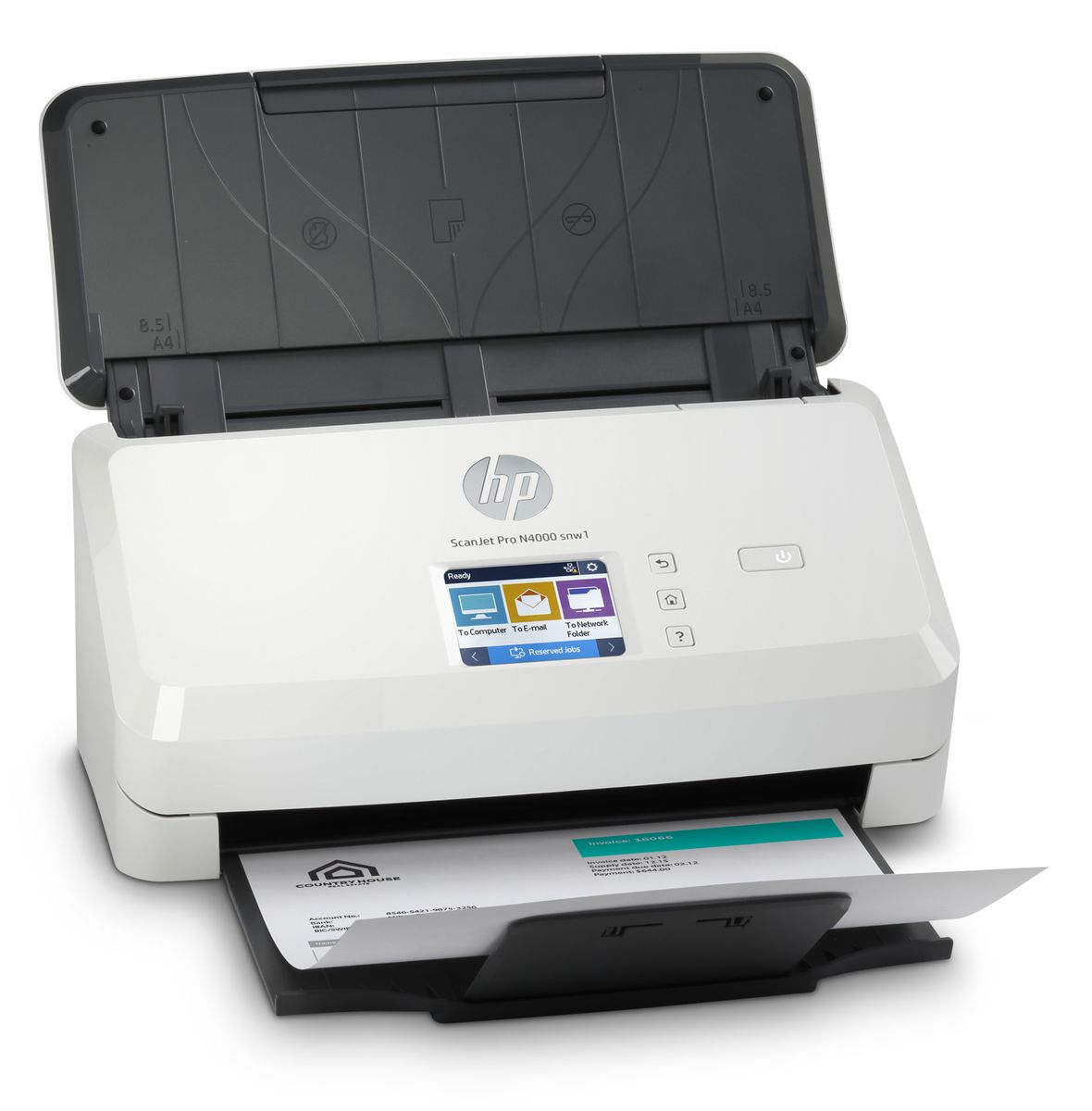 HP INC. HP SCANJET PRO N4000SNW1 600 E/W/U ADFFR 40PPM 1YW