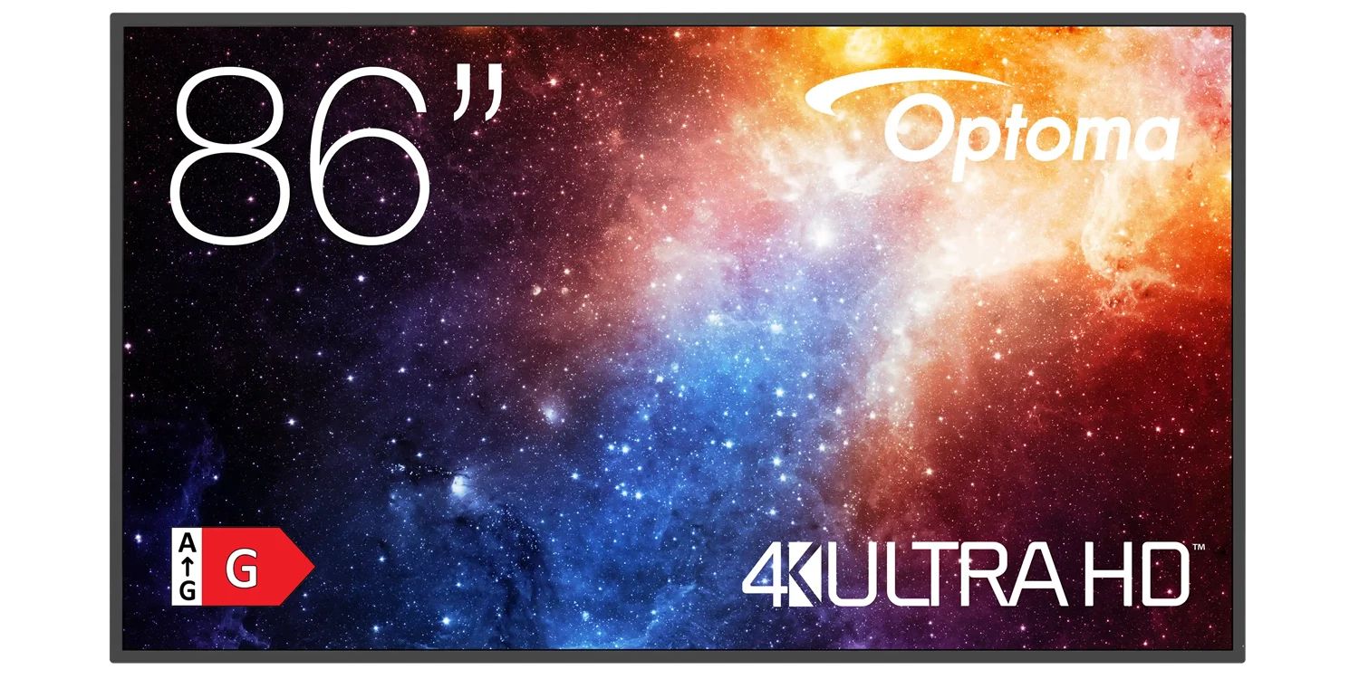 Optoma 86" 4K MONITOR 450- 1200:1, ANDROID 11