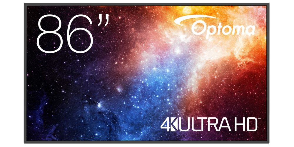 Optoma 86" 4K MONITOR 450- 1200:1, ANDROID 11