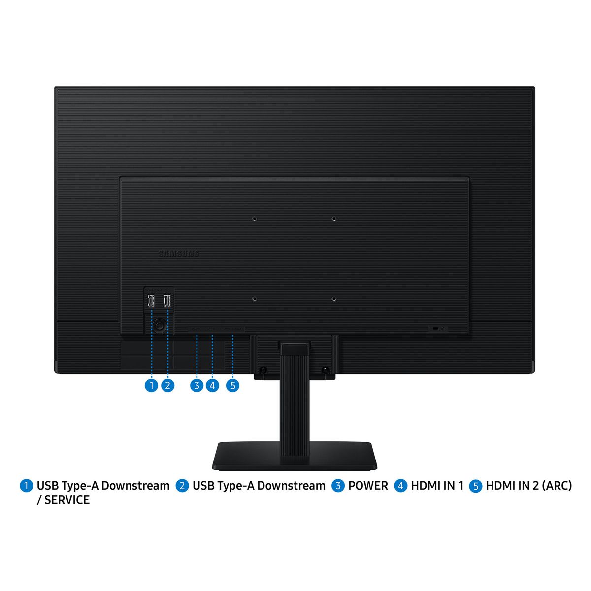 SAMSUNG S27FM500|Smart Monitor,FHD con Speaker e Telecoman