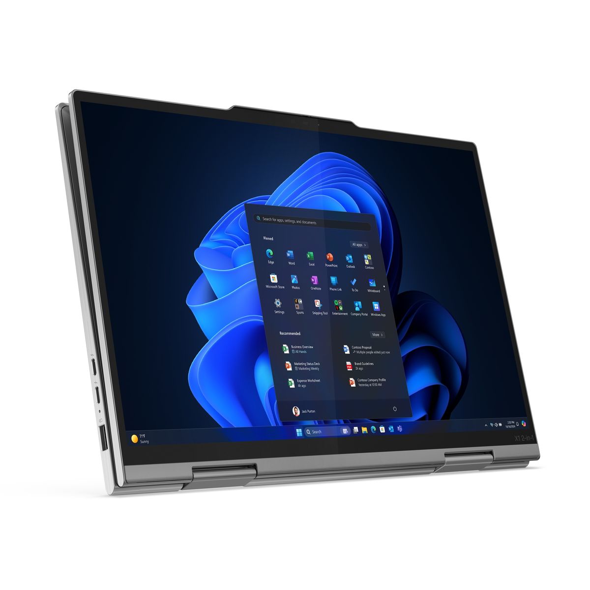 TS X1 2-IN-1 U7-258V 32GB 1TB 14 2.8KTOUCH W11PR [IMAGE 2]