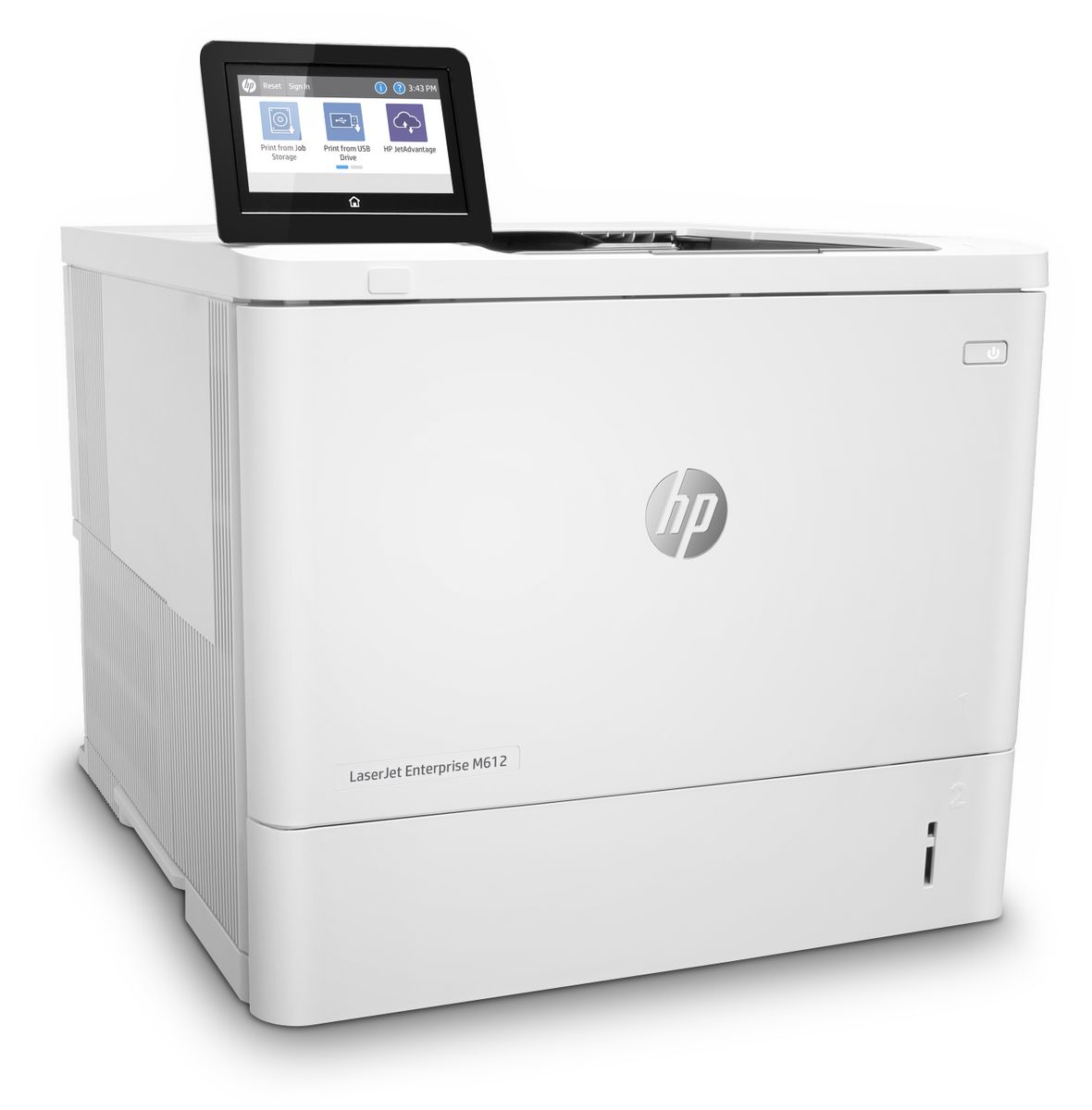 HP INC. HP LJ ENT M612DN 75PPM ETH USB F/R 1YW