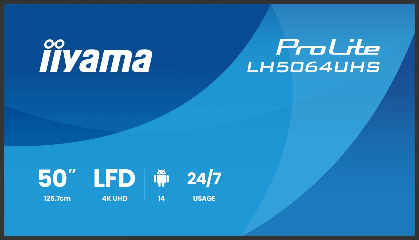 IIYAMA 55 3840x2160, UHD VA Android 14 OS