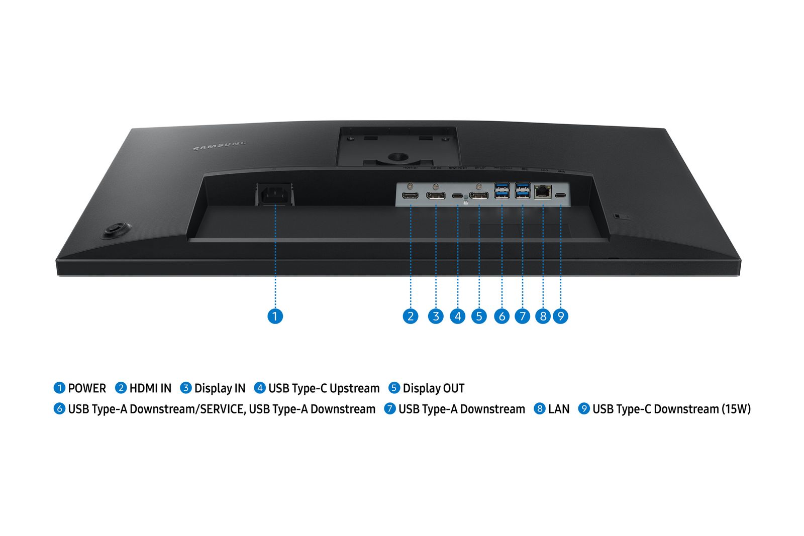 SAMSUNG S27F430|Monitor Business,FHD,Docking:USB-C e LAN P