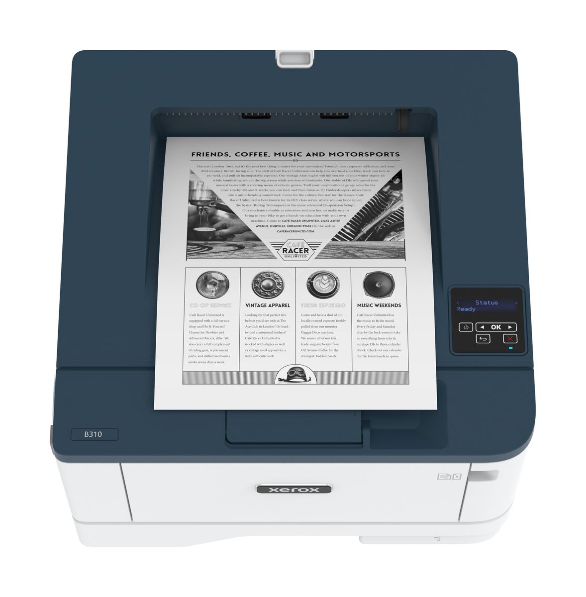 XEROX B310 A4 40 PPM STAMPANTE FRONTE/RETRO Wi-Fi [IMAGE 4]