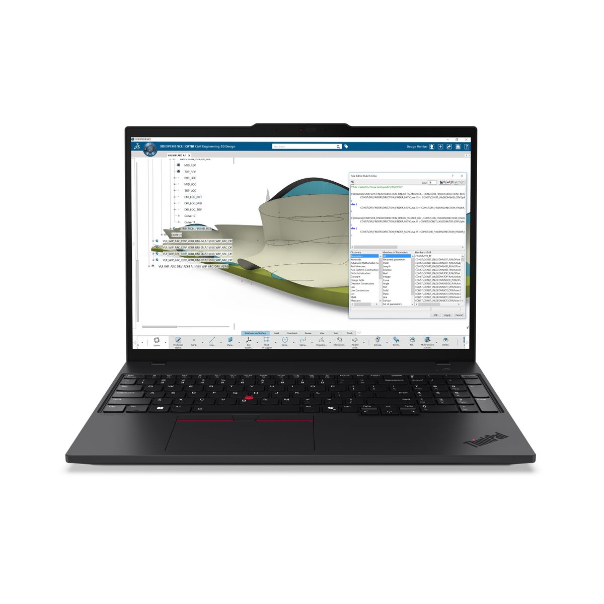 LENOVO TS P16S RZ AI7 350 32GB 1TB 16WUXGA W11P RAD 860M