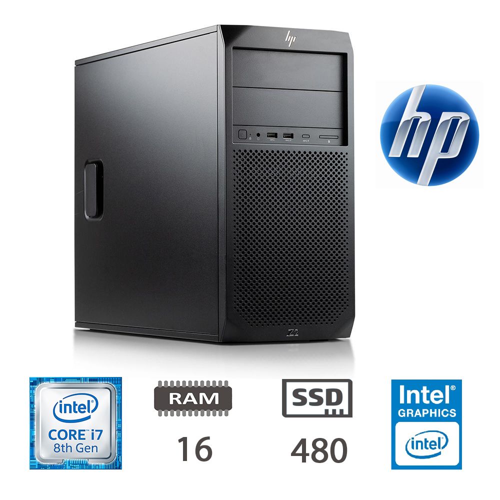 HP Z2 G4 I7-8700/16/SSD480/W10P/2Y [IMAGE 1]