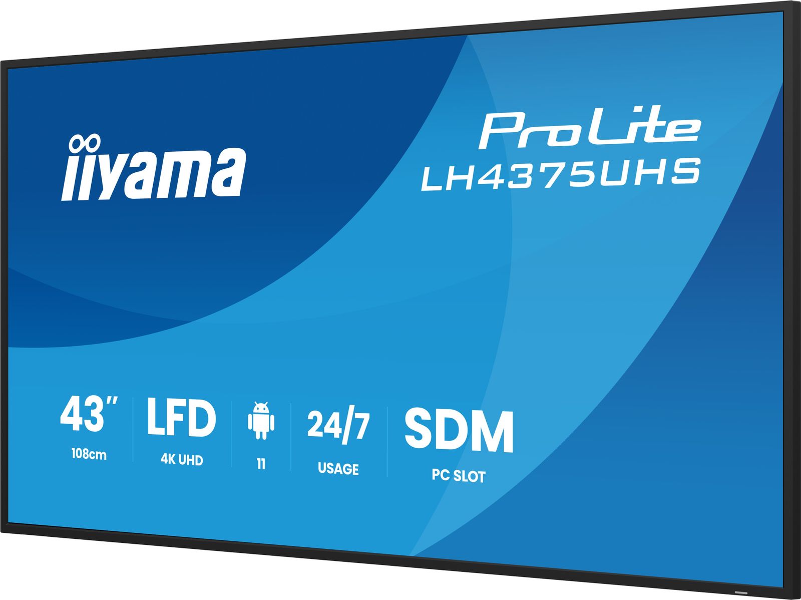 IIYAMA 43 LCD UHD, SDM-S