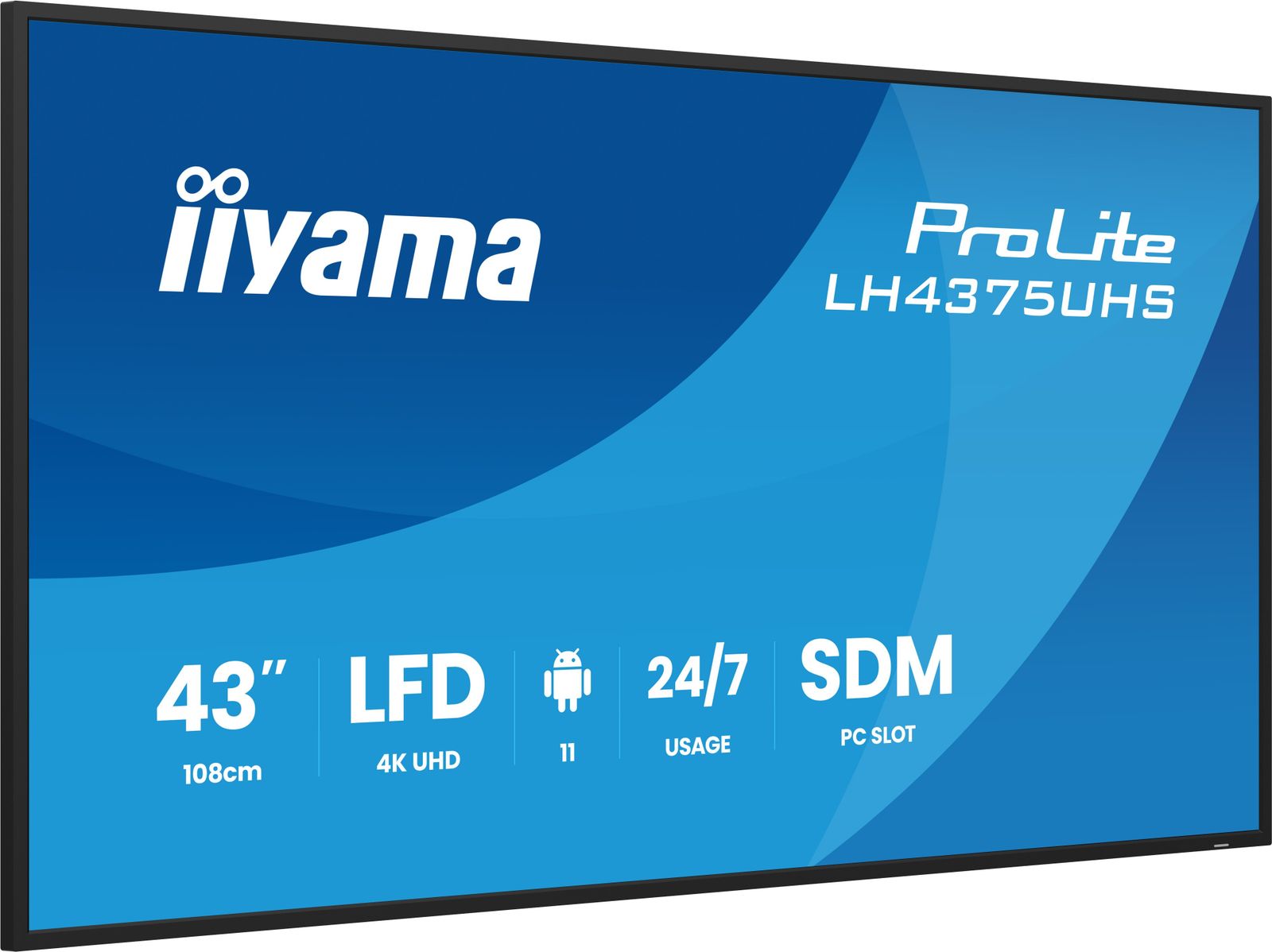 IIYAMA 43 LCD UHD, SDM-S