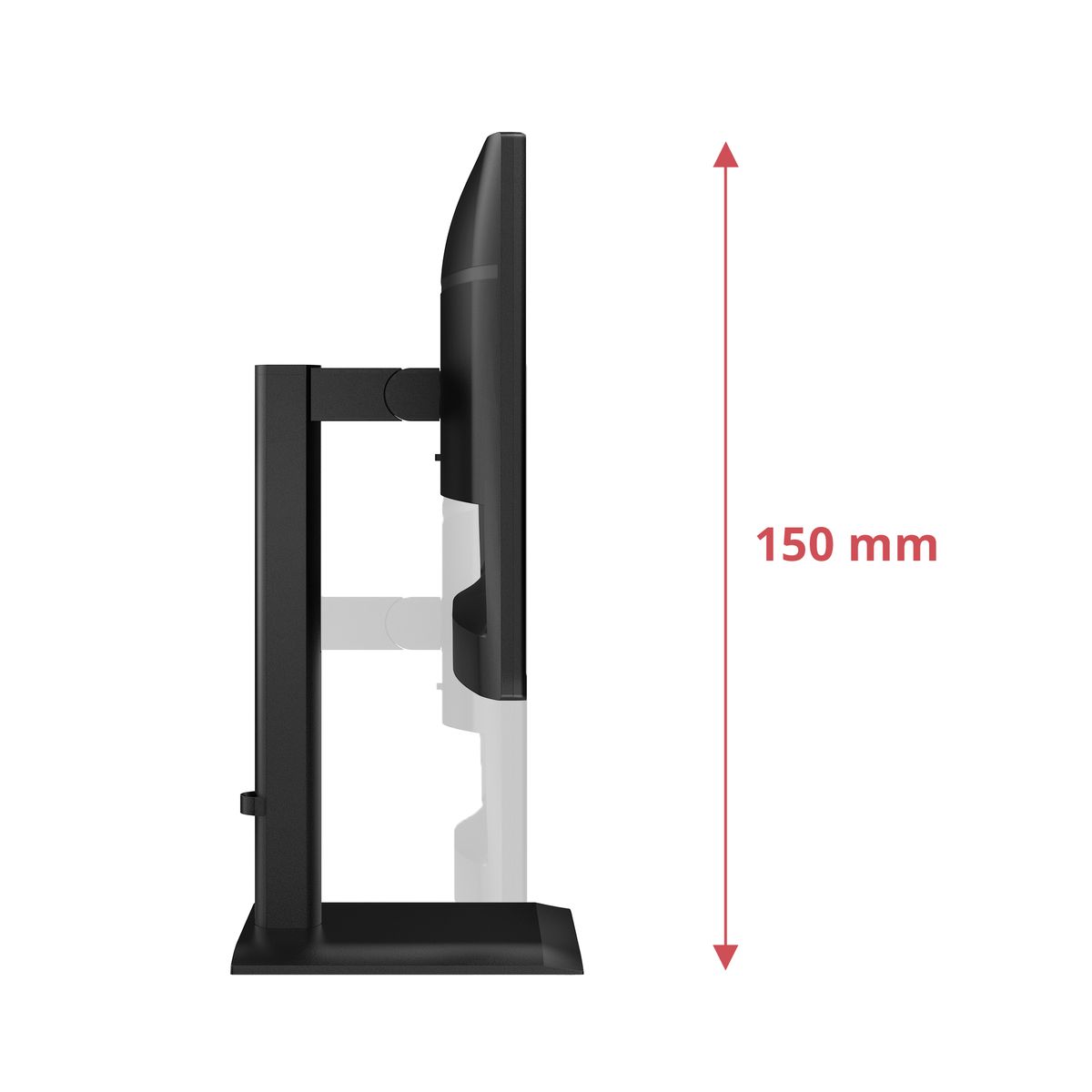 AOC 24 16:9 IPS 1920x1080 120Hz pivot reg in altezza