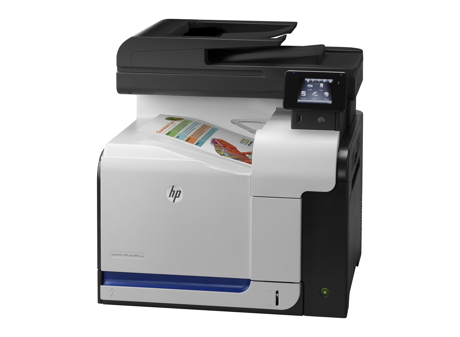 HP Color LaserJet Pro 500 M570dn Farblaser-Multifunktionsgerät A4 31 Seiten pro Minute ADF DUPLEX Duplex NETZWERK