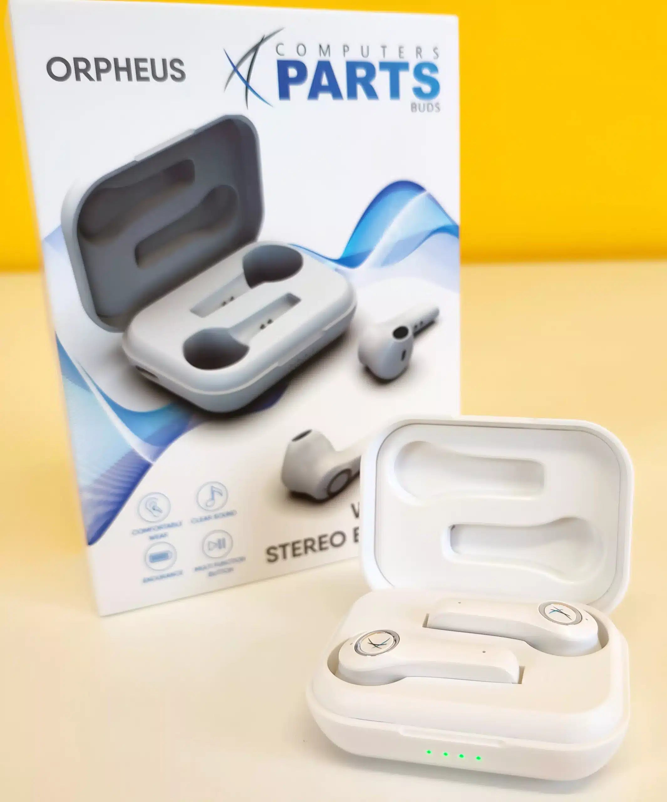 Orpheus Auricolari Wireless Stereo Bluetooth Cuffie Ascolta la tua musica preferita in alta qualità e senza fili