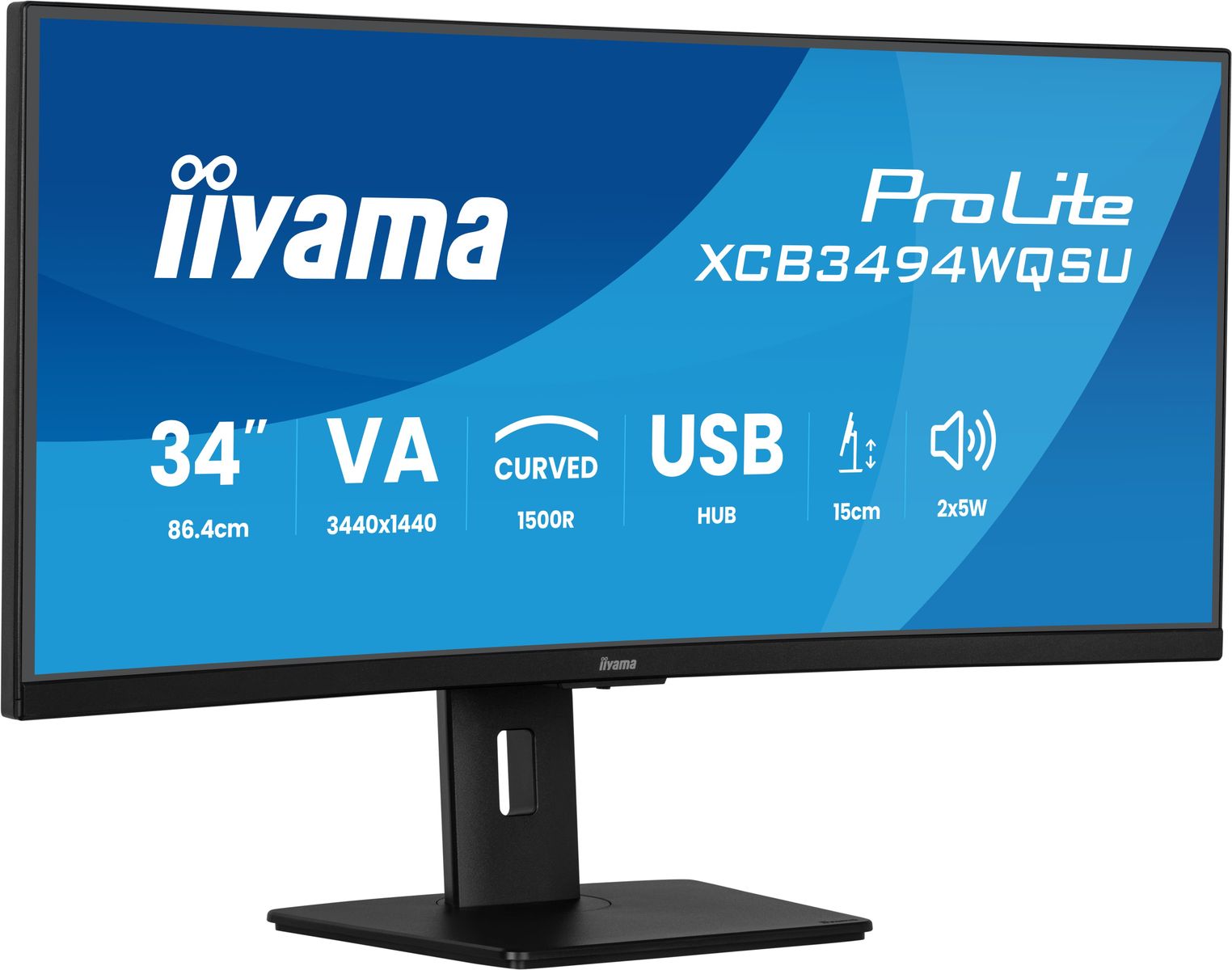 IIYAMA 34 UW CURVED VA 3440X1440 120HZ