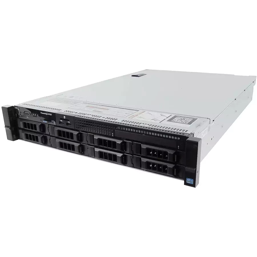 kit rack server dell r720 r730 h4x6x per dell... Server rack 2U Dell PowerEdge R720 8 Bay 3.5" 20 Cores Xeon ...