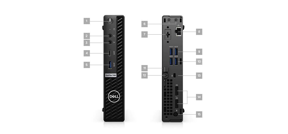 DELL OptiPlex 7080 MFF Mini PC