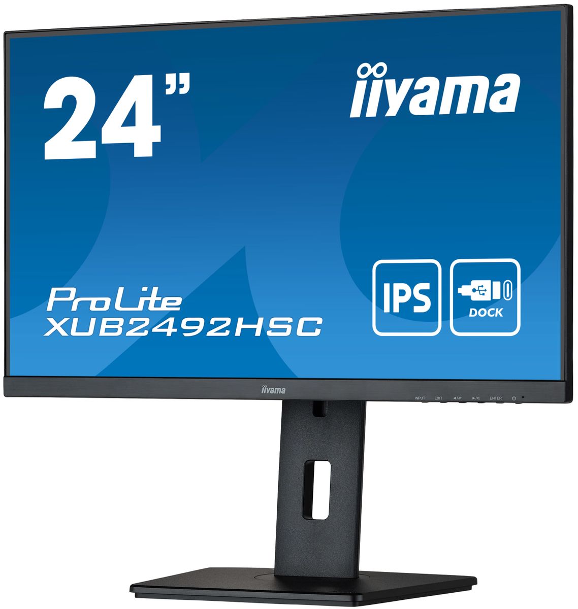 IIYAMA 24 ETE IPS-panel, 1920x1080 USB-C (65W PD)