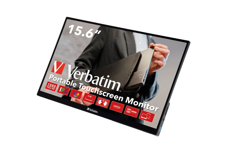 VERBATIM PMT-15 MONITOR PORTATILE TOUCH 15.6 FHD