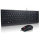 Black USB keyboard and mouse kit New