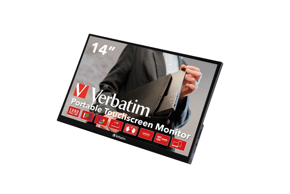VERBATIM PMT-14 MONITOR PORTATILE TOUCH 14 FHD