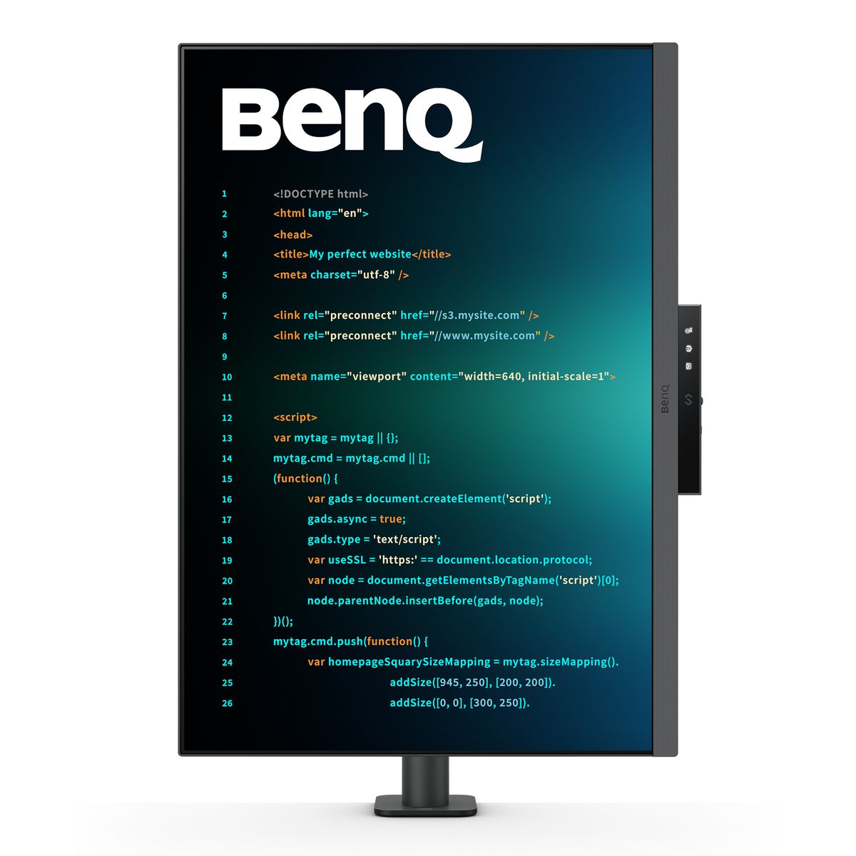 BenQ 28.2 IPS, 3:2, 3840X2560, 95 P3 WIDE COLOR 400lum