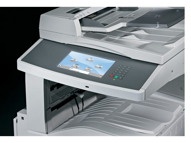 Lexmark x860de 60 Seiten pro Minute A3-Multifunktionsdrucker inklusive Sockel und Rädern